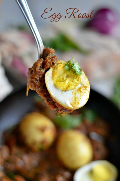 Nalini'sKitchen: Egg Roast/Kerala Egg Roast